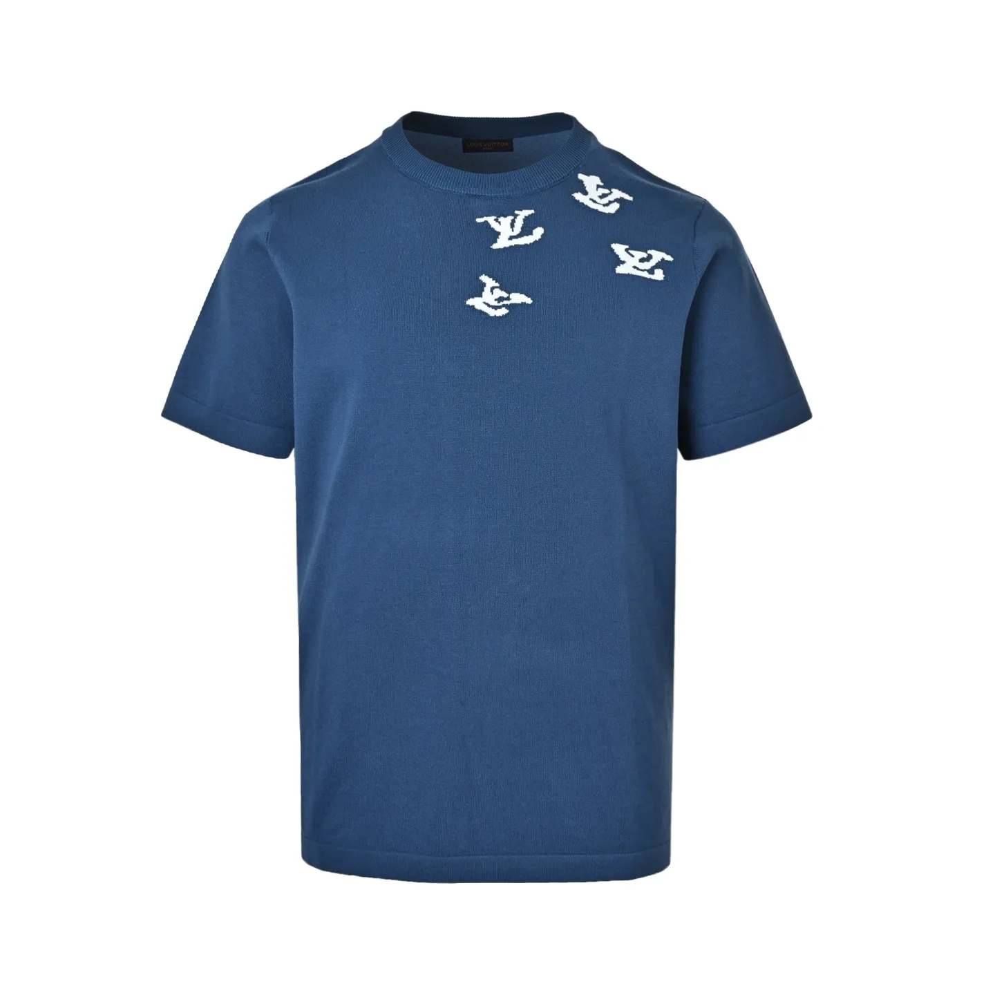 Louis Vuitton/Louis Vuitton Cloud Jazz Trumpet Silhouette Jacquard Knit Short Sleeve
